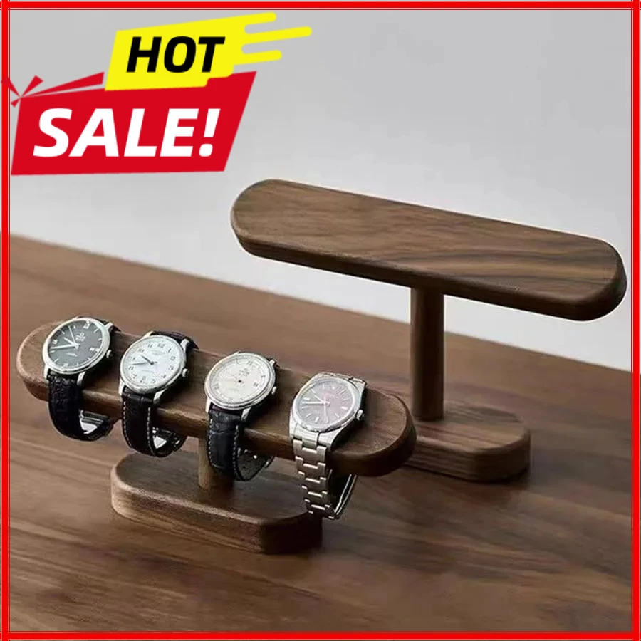 Jewelry And Watches Stores - 창의적인 원목 호두나무 보석 팔찌 시계