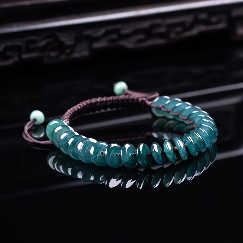 Jewelry & Watches Vitopoulos - 천연 진짜 에메랄드 블루 워터 아바커스