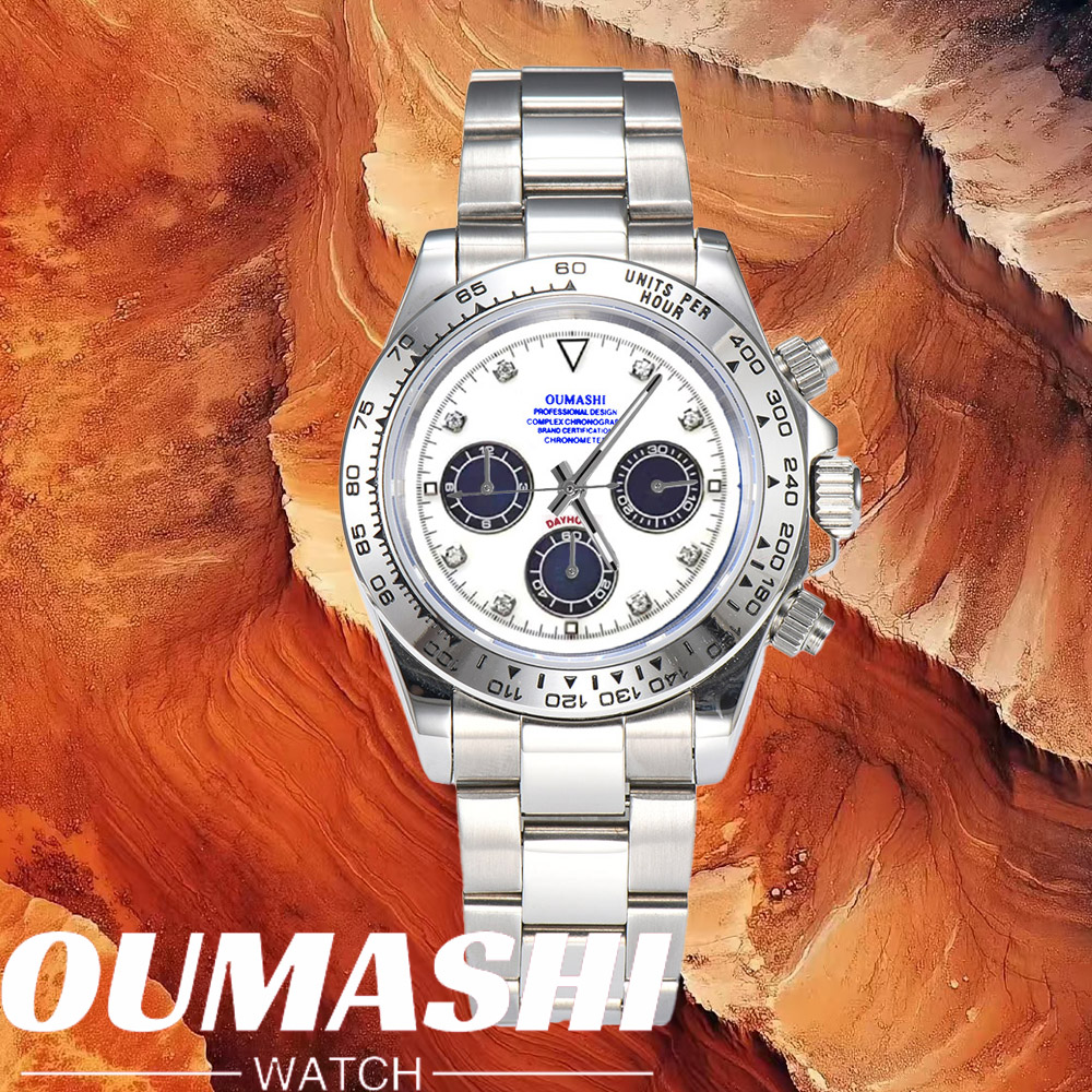 Jewellery Watches - 럭셔리 VK63 시계, 사파이어 글래스, 316L