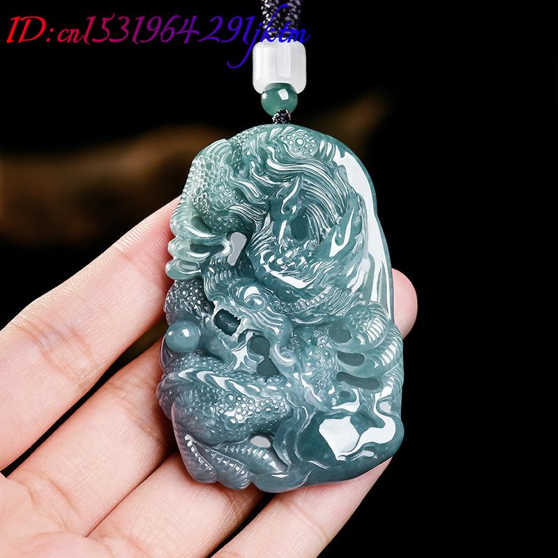 천연 버마산 경옥 드래곤 펜던트 목걸이 럭셔리 주얼리  - Necklace Pendant 리뷰 및 가격