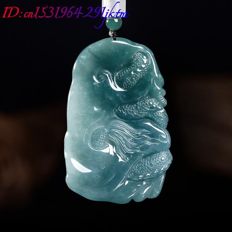 천연 버마산 경옥 드래곤 펜던트 목걸이 럭셔리 주얼리  - Necklace Pendant 리뷰 및 가격