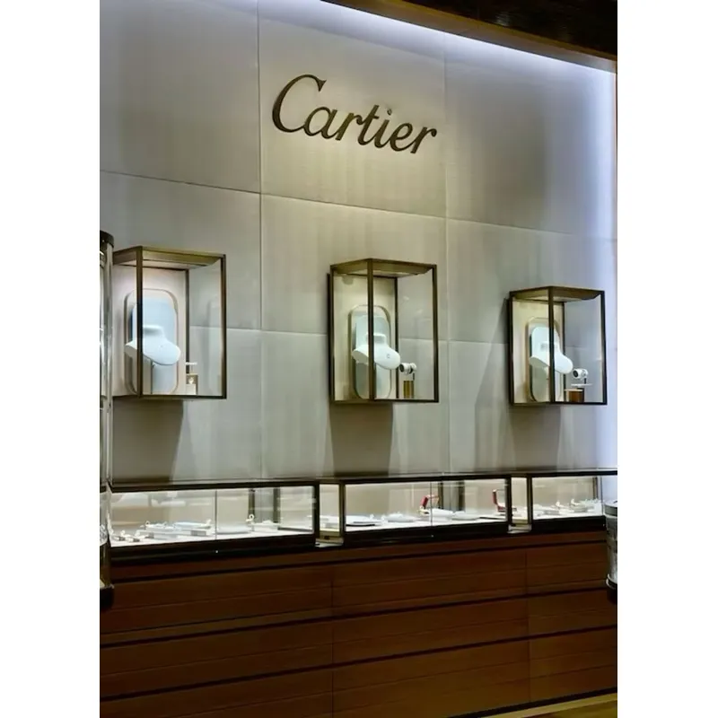 맞춤형 흰색 벽걸이 LED 디스플레이 쇼케이스 캐비닛  - Jewelry And Watches Stores 리뷰 및 가격