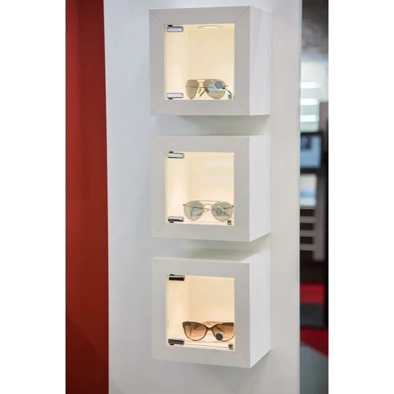 맞춤형 흰색 벽걸이 LED 디스플레이 쇼케이스 캐비닛  - Jewelry And Watches Stores 리뷰 및 가격