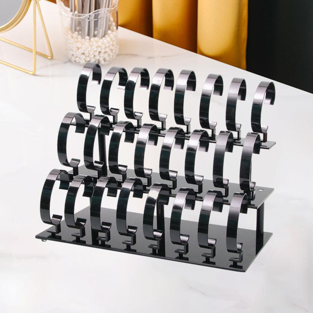 아크릴 시계 진열대 쥬얼리 정리대 3단 팔찌 랙 분리형 - Jewelry And Watches Stores 리뷰 및 가격