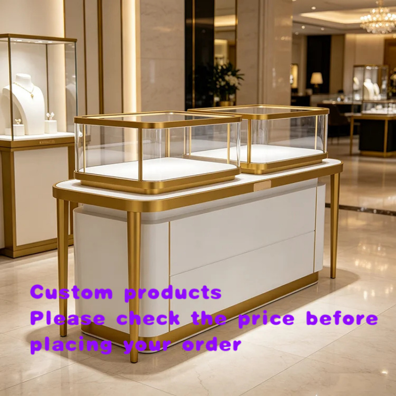 맞춤형 고급 스테인리스 스틸 유리 잠금장치가 있는 보석 - Jewelry And Watches Stores 리뷰 및 가격