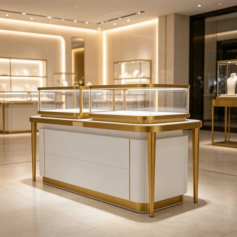 맞춤형 고급 스테인리스 스틸 유리 잠금장치가 있는 보석 - Jewelry And Watches Stores 리뷰 및 가격