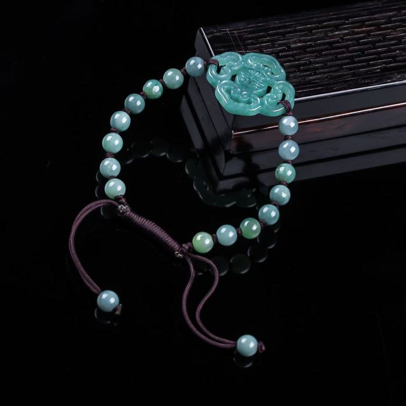 천연 비취 A급 팔찌 오리지널 디자인 세련된 블루 워터 - Jewelry & Watches Vitopoulos 리뷰 및 가격