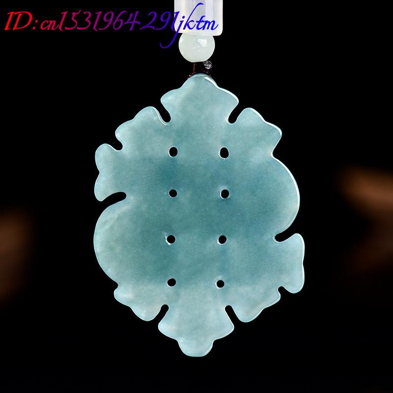 천연 버마산 비취 중국 매듭 펜던트 목걸이 보석 부적  - Necklace Pendant 리뷰 및 가격
