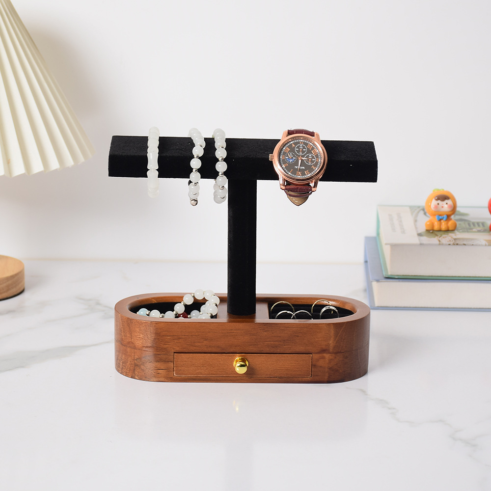 보석 진열대 원목 보석 스탠드 - 팔찌와 시계 보관용  - Jewelry And Watches Stores 리뷰 및 가격