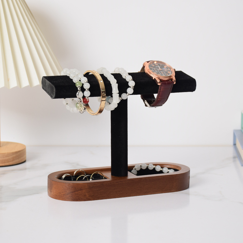 보석 진열대 원목 보석 스탠드 - 팔찌와 시계 보관용  - Jewelry And Watches Stores 리뷰 및 가격