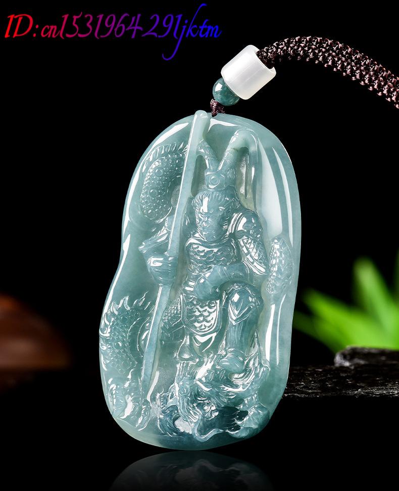 버마산 경옥 원숭이 왕 펜던트 목걸이 빈티지 럭셔리 여 - Necklace Pendant 리뷰 및 가격